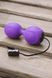 Вагінальні кульки з вібрацією Adrien Lastic Kegel Vibe Purple, діаметр 3,7 см AD40753 фото 1
