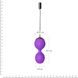 Вагінальні кульки з вібрацією Adrien Lastic Kegel Vibe Purple, діаметр 3,7 см AD40753 фото 6