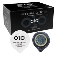 Ультратонкие презервативы "Olo Feelihg Ultrathin" 0,01 - 10 шт X0000782 фото
