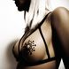 Пестіс з кристалів Bijoux Indiscrets - Mimi Black, прикраса на груди SO2320 фото 4
