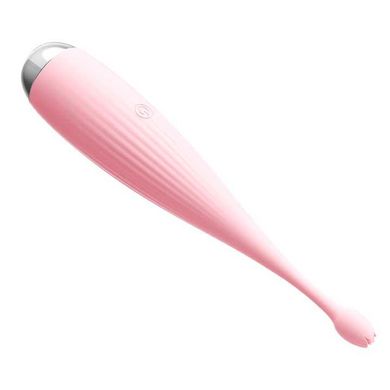 Вібратор для клітора і сосків Satisfyer Twirling Joy - Світло-рожевий - Вібратори X0000811 фото
