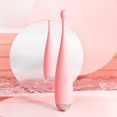 Вібратор для клітора і сосків Satisfyer Twirling Joy - Світло-рожевий - Вібратори X0000811 фото