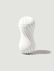Мастурбатор Tenga Flex Silky White с изменяемой интенсивностью, можно скручивать SO1645 фото
