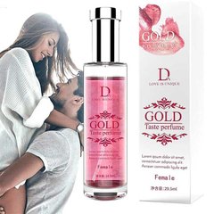 Інтимні парфуми для жінок "Gold Powder" з феромонами та перламутровим порошком 29,5 мл - Рожевий X0000821 фото