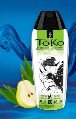 Лубрикант на водній основі Shunga Toko AROMA - Pear & Exotic Green Tea (165 мл), не містить цукру SO2536 фото