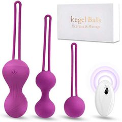 Набор вагинальных шариков с вибрацией "Rewolution Rewobeads" - Фиолетовый X0000604-2 фото