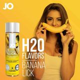 Змазка на водній основі System JO H2O — Banana Lick (30 мл) без цукру, рослинний гліцерин SO1474 фото