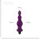 Анальна пробка з вібрацією Adrien Lastic Bullet Amuse Purple, макс. діаметр 3,9 см AD20293 фото 5