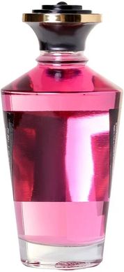 Розігрівальна олія Shunga Aphrodisiac Warming Oil – Blazing Cherry (100 мл) без цукру, смачна SO2493 фото