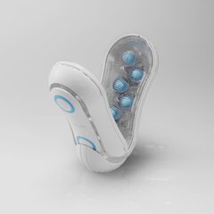 Мастурбатор Tenga Flip Orb — Blue Rush, з можливістю зміни тиску та стимулювальними кульками всереди SO3048 фото