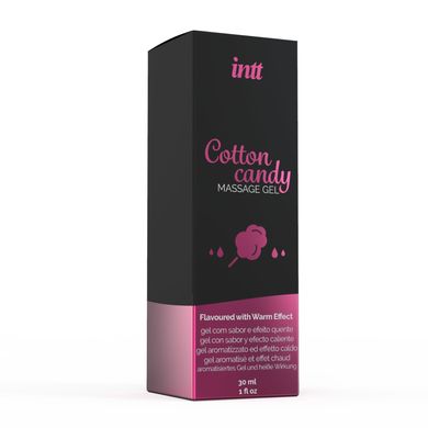 Масажний гель для інтимних зон Intt Cotton Candy (30 мл) розігрівальний SO2927 фото