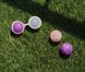 Набір вагінальних кульок LELO Beads Plus, діаметр 3,5 см, змінне навантаження 2х28, 2х37 та 2х60 г SO8084 фото 2