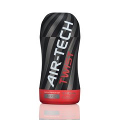 Мастурбатор Tenga Air-Tech Twist Tickle Red зі змінною тугістю обхвату, ефект глибокого мінету SO1421 фото