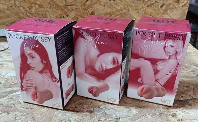 Мастурбатор-вагина MAI Pocket Pussy Roxanne Flesh (в упаковке от другой модели) SO7548-R фото