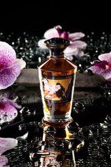 Розігрівальна олія Shunga Aphrodisiac Warming Oil – Caramel Kisses (100 мл) без цукру, смачна SO2501 фото