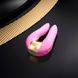 Вібратор для клітора Shunga Aiko Light Pink, гнучкі кінчики SO6901 фото 1