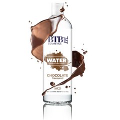 Змазка на водній основі BTB FLAVORED CHOCOLATE з ароматом шоколаду (250 мл) SO6569 фото