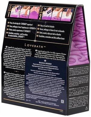 Гель для ванни Shunga LOVEBATH – Sensual Lotus 650 г, робить воду ароматним желе зі SPA-ефектом SO2545 фото