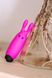 Вибропуля Adrien Lastic Pocket Vibe Rabbit Pink со стимулирующими ушками AD33421 фото 1