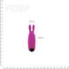 Вибропуля Adrien Lastic Pocket Vibe Rabbit Pink со стимулирующими ушками AD33421 фото 6