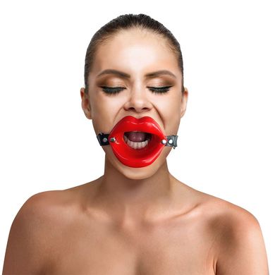 Кляп-расширитель в форме губ Art of Sex – Gag Lips, натуральная кожа SO5148 фото