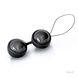 Вагінальні кульки LELO Luna Beads Noir Black, зміщений центр ваги, діаметр 2,9 см, 2х37 г SO8685 фото 2