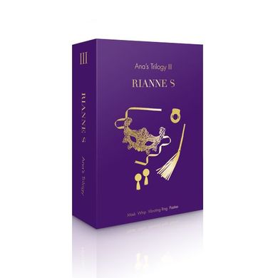 Романтичний подарунковий набір RIANNE S Ana's Trilogy Set III: ерекційне кільце, ажурна маска SO3857 фото