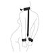 Кляп з пластиковою кулею та наручниками Art of Sex – Handcuffed Gag, чорний SO5151 фото 2