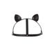 Маска кішечки Bijoux Indiscrets MAZE - Cat Ears Headpiece Black, екошкіра SO2684 фото 3